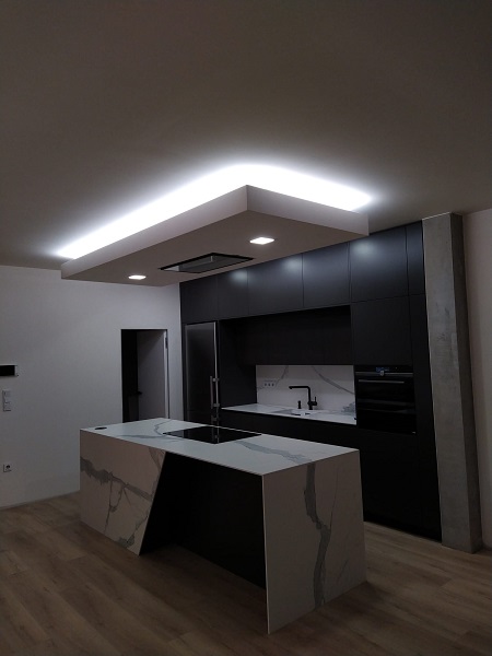 LED osvětlení kuchyně