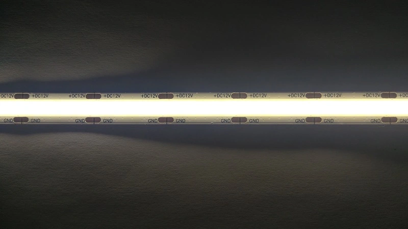 LED PÁSEK 12V, 10W, COB, STUDENÁ BÍLÁ