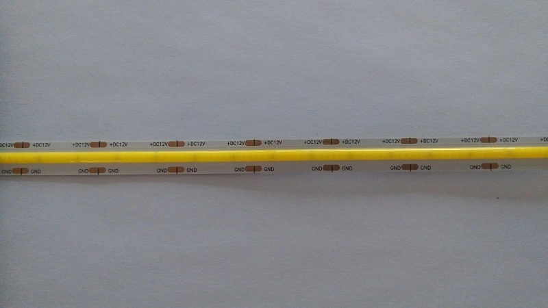 LED PÁSEK 12V, 10W, COB, STUDENÁ BÍLÁ