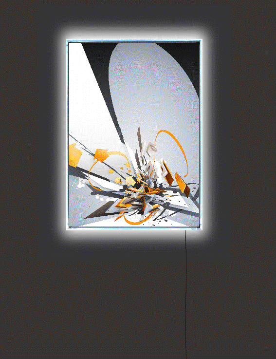 LED obraz A2 593x420mm