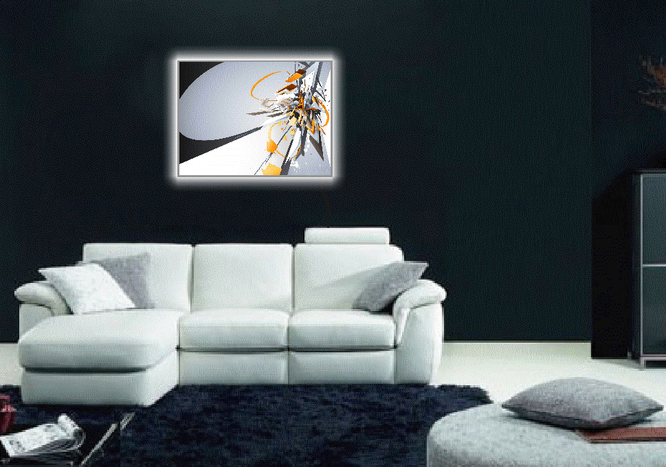 LED obraz A2 593x420mm