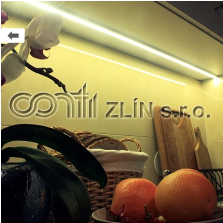 LED PROFIL CONTI-13- bílý lak