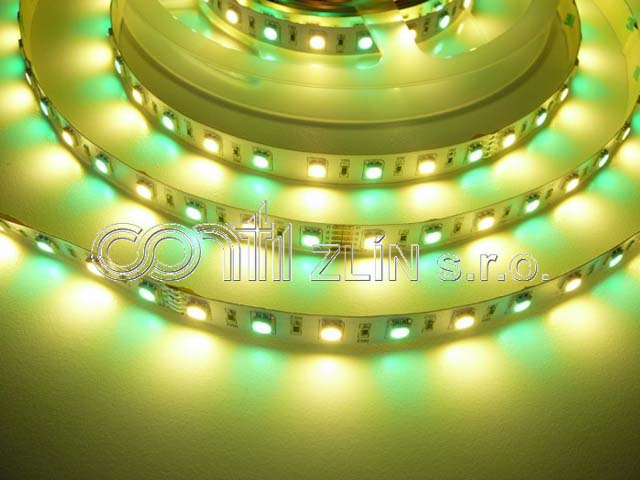 LED PÁSEK 24V, 14,4W, RGB+CW INTERIÉR