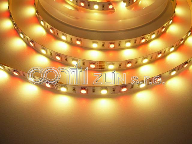 LED PÁSEK 24V, 14,4W, RGB+CW INTERIÉR