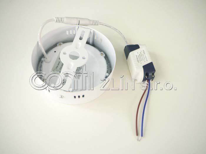 LED PANEL 6W /12-24V DC - přisazený