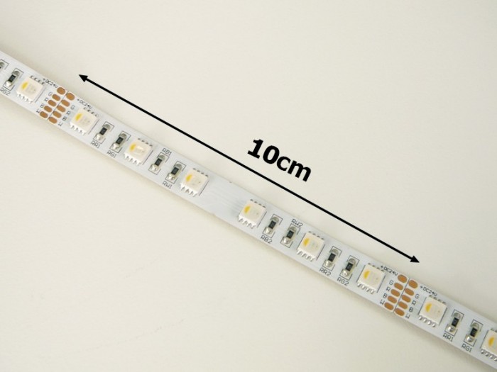 LED PÁSEK 24V, 19,2W, RGBDW 4v1 INTERIÉR