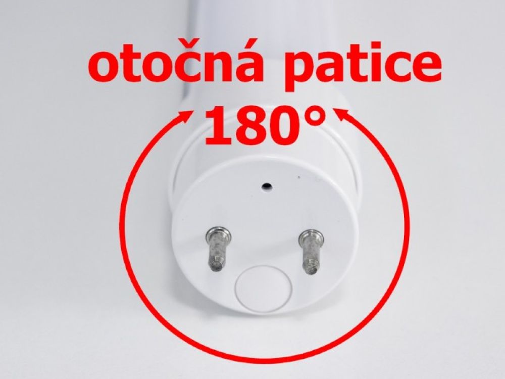 LED TRUBICE 150 cm, 24 W - mléčný kryt