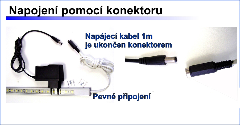 LED DOTYKOVÉ SVÍTIDLO SE STMÍVÁNÍM 24V - varianty 6W až 27W