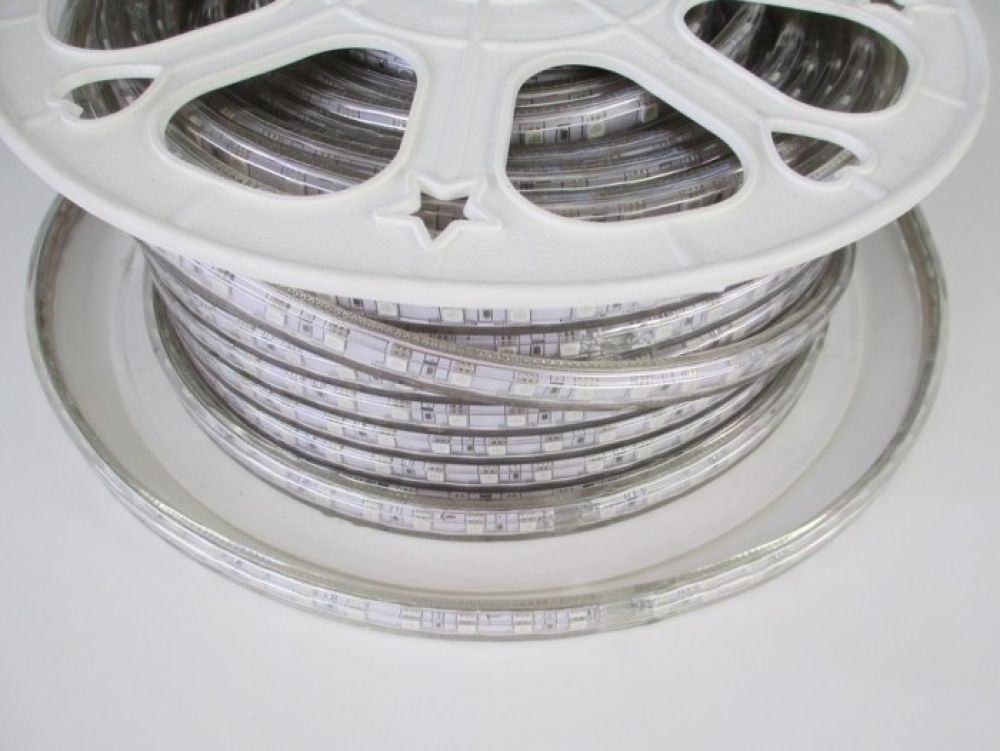 LED RGB PÁSEK 230V, 10 W, VODĚODOLNÝ