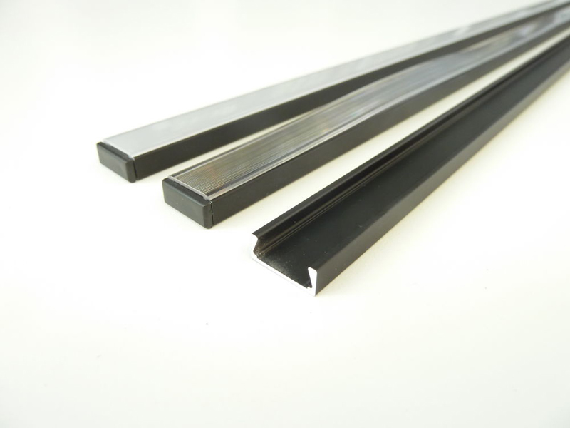 LED profil Mikro černý