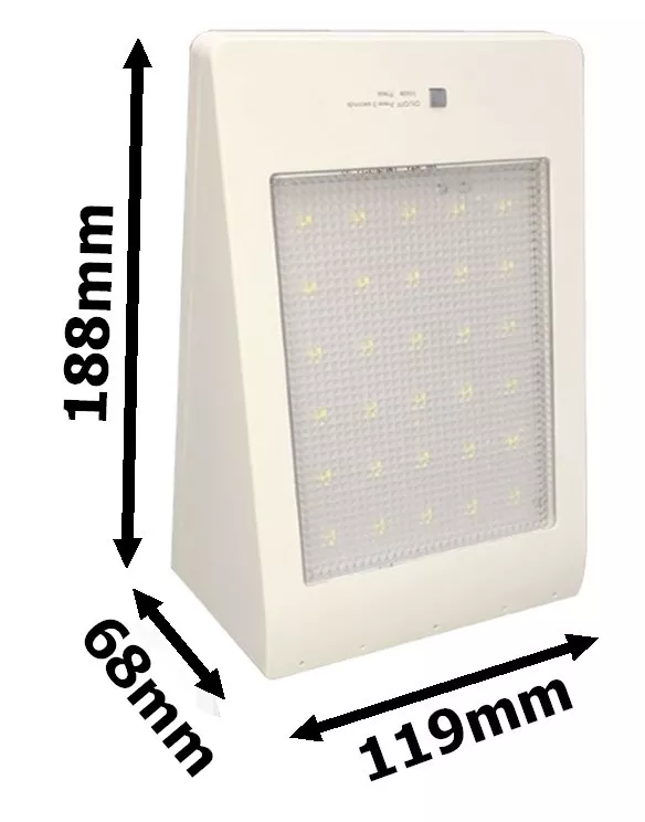 LED solární svítidlo MURO černé