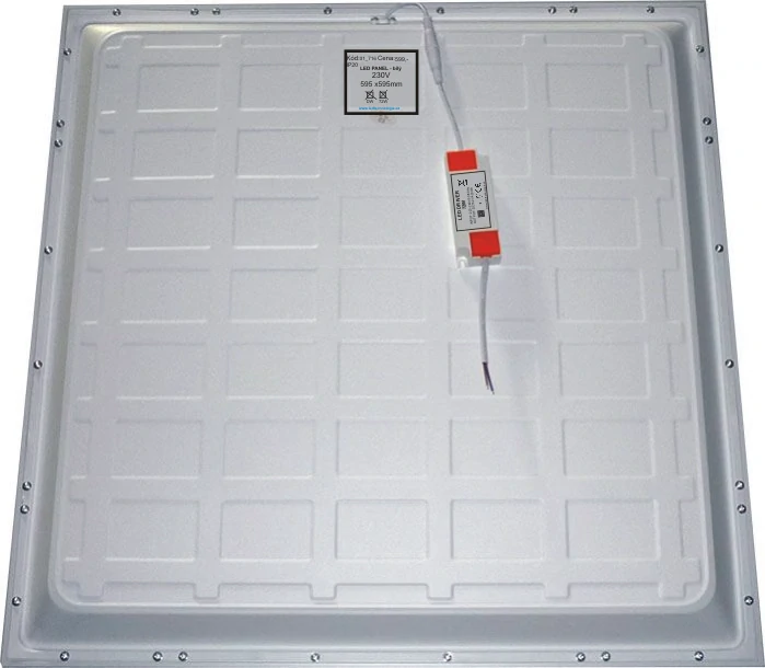 LED PANEL 72W 59,5 x 59,5 cm, bílý rám, denní bílá