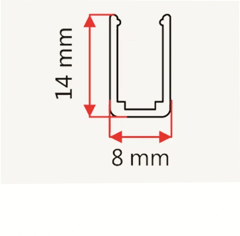 Úchyt pro- LED NEON 6x12 mm