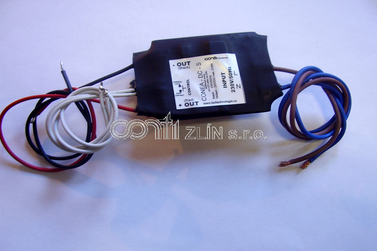 TLAČÍTKOVÝ ovladač multifunkční pro LED pásky 230V/DC 