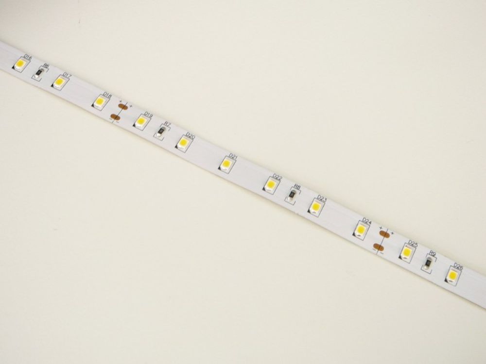 LED PÁSEK 24V, 12W, 60LED/m TEPLÁ BÍLÁ - INTERIÉR
