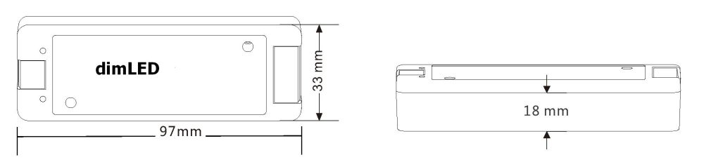 CCT přijímač dimLED PR CCT1