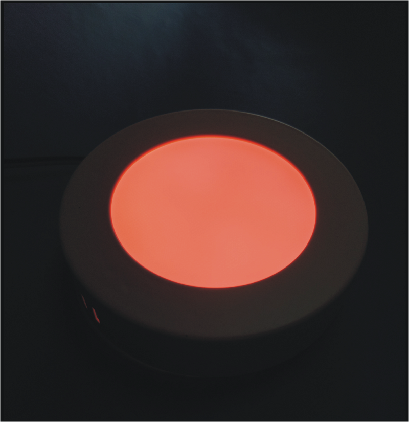 LED PANEL RUZ 6W / R115 mm 12 - 24V DC - přisazený