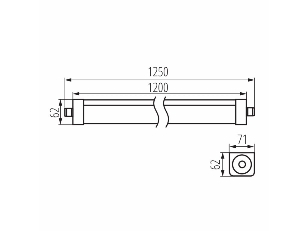 Svítidlo TP LED profi 48W