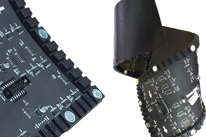 Flexibilní LED bodový panel 32x16cm P3