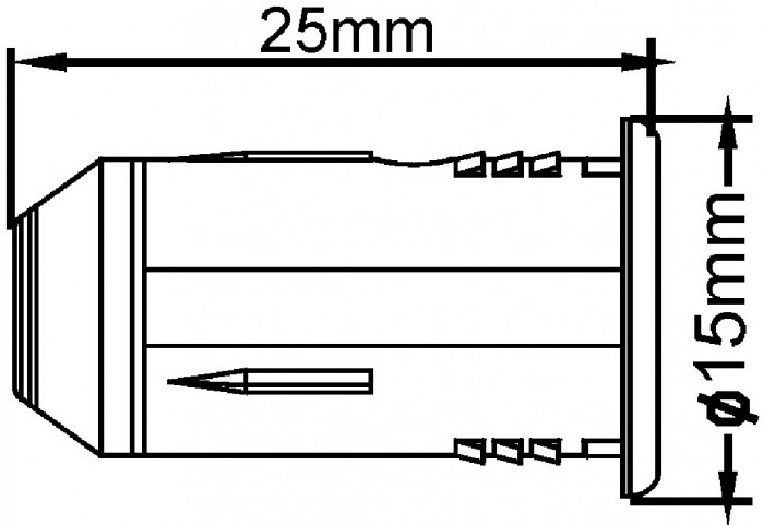 Dotykový stmívač 12-24V