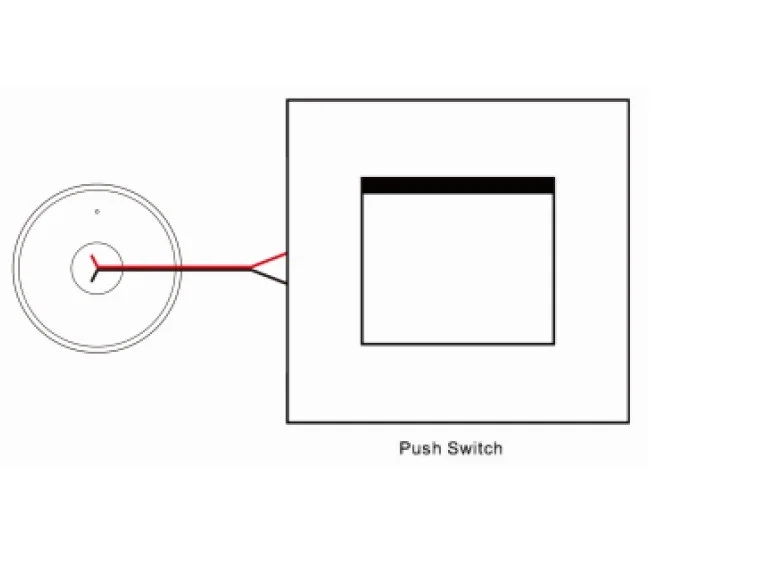 Ovladač/stmívač dimLED OV PV pod tlačítko