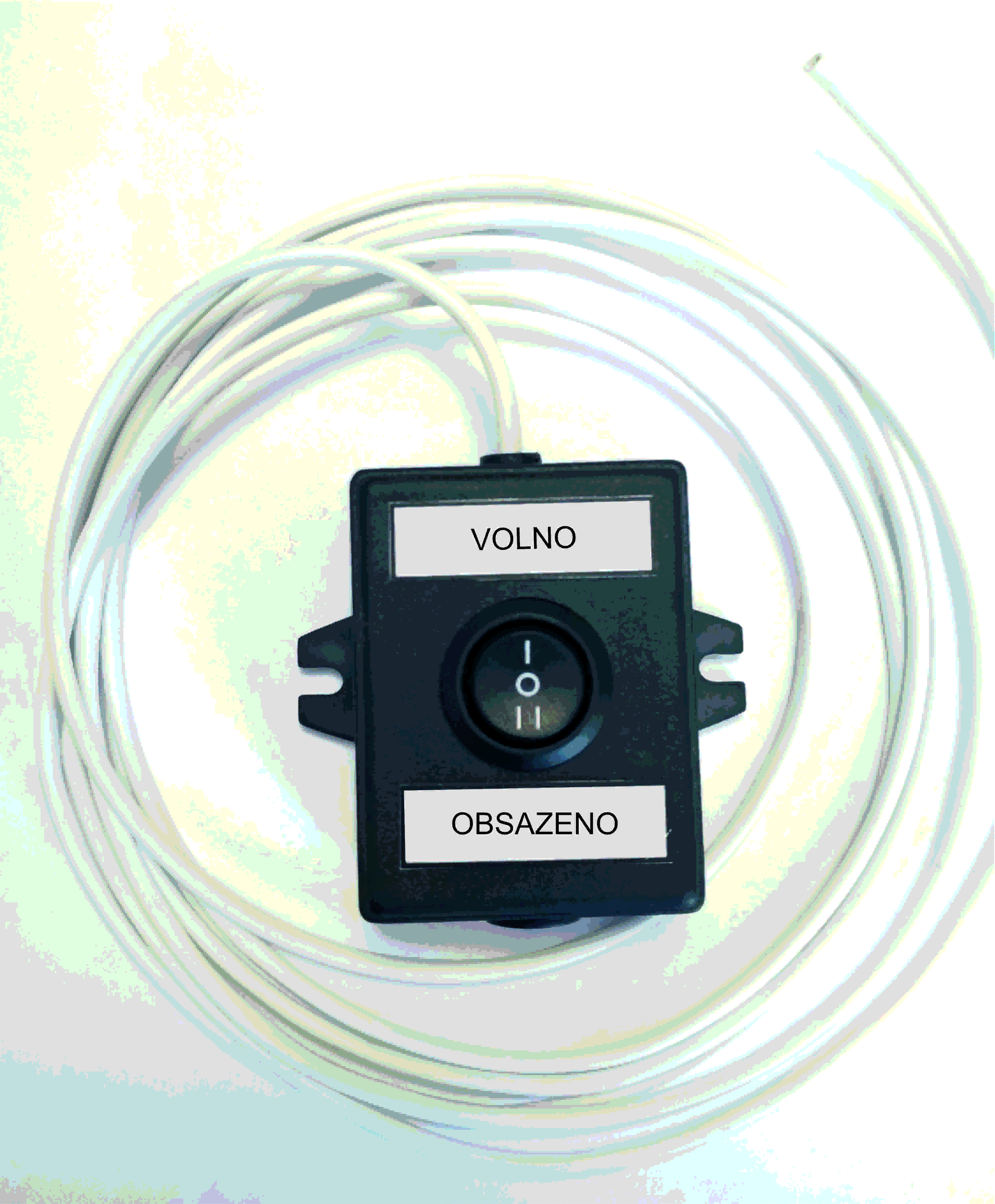 Info panel - VOLNO OBSAZENO 900x400x40mm