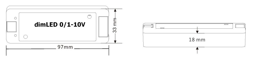 Stmívač 0/1-10V 8A