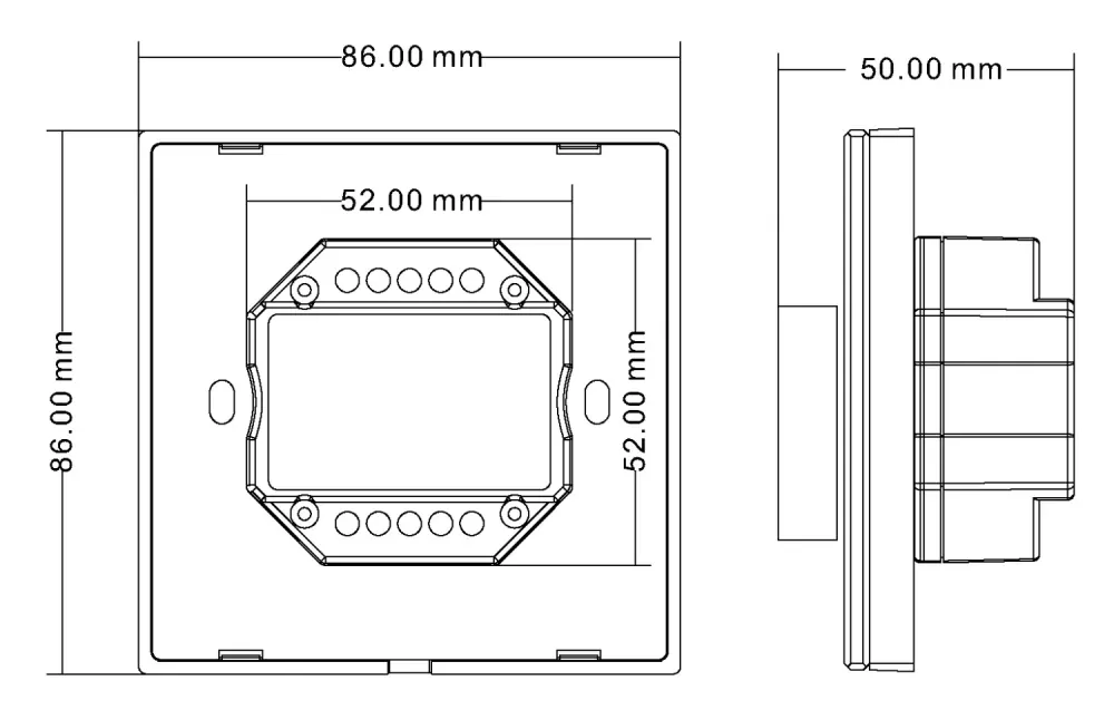 Ovladač dimLED OV DUPLEX RGB 3K