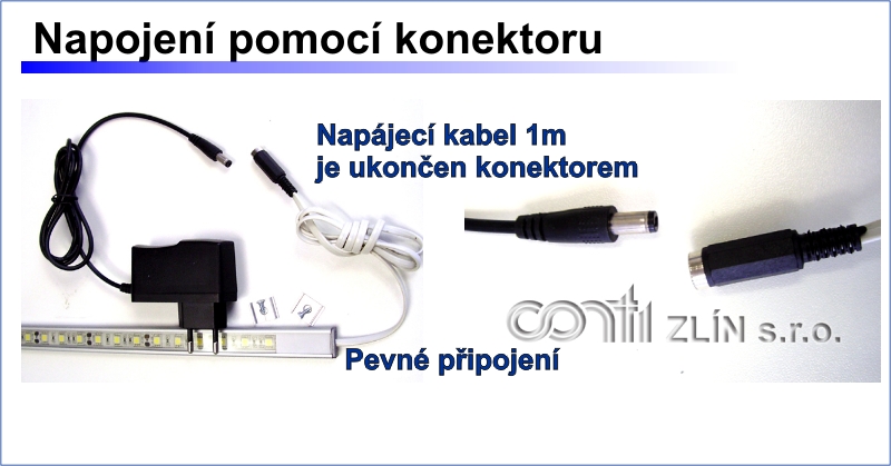 LED dotykové svítidlo se stmíváním-dvouřadé 100cm, 28,8W