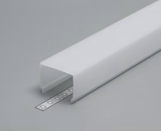 Krycí difuzor CONTI-VAR30-193 -hranatý opál