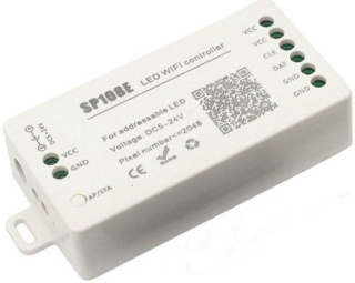 Wifi ovladač pro digitální LED pásek RGB